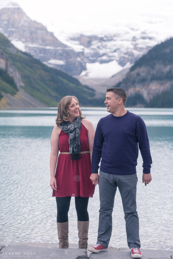 Lake Louise Canoe Photos