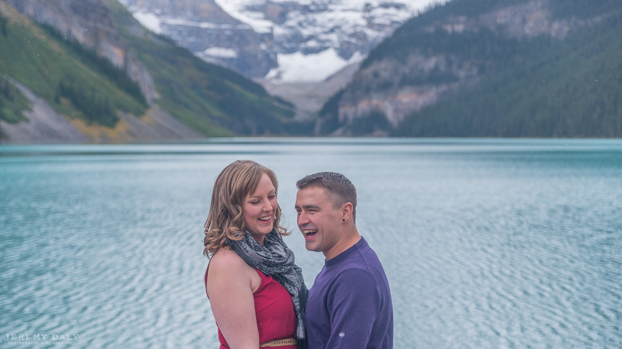 Lake Louise Canoe Photos