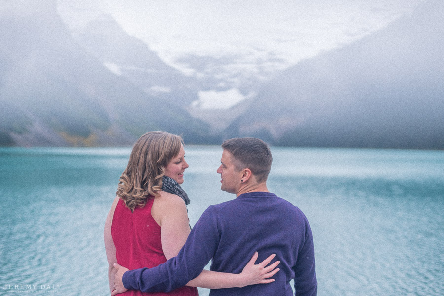 Lake Louise Canoe Photos