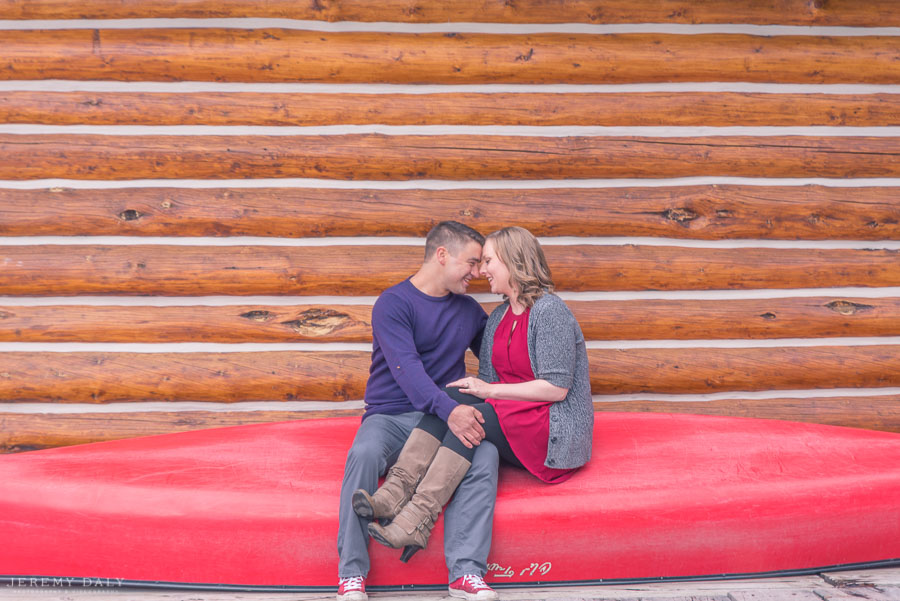 Lake Louise Caneo Engagement Session