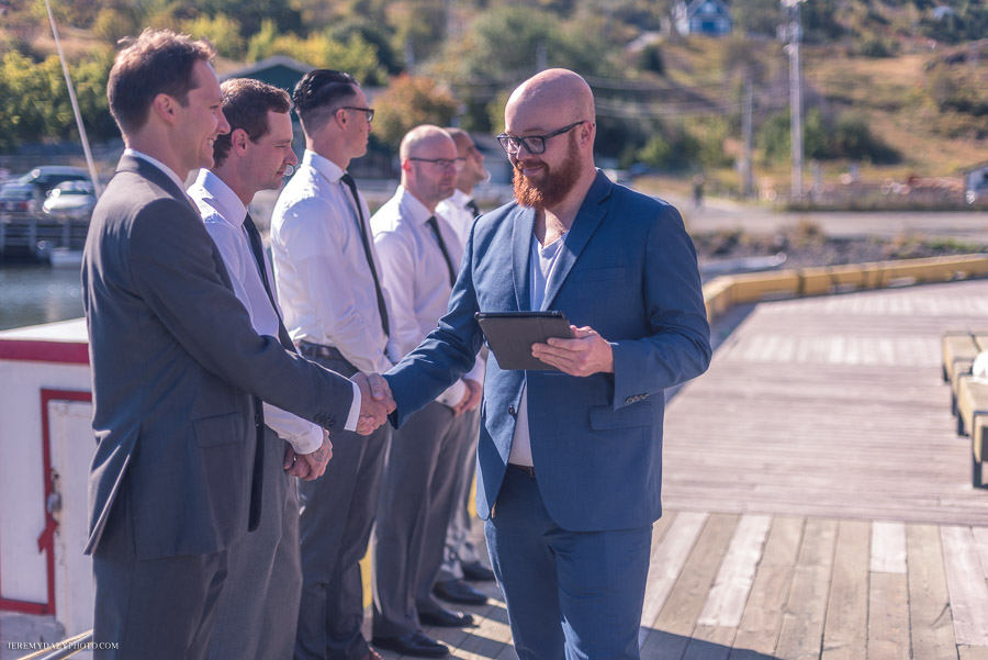 Wedding photos in Quidi Vidi Village Ceremony