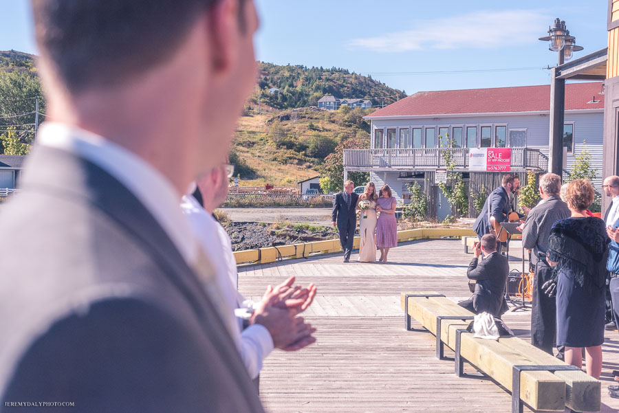 Wedding photos in Quidi Vidi Village Ceremony