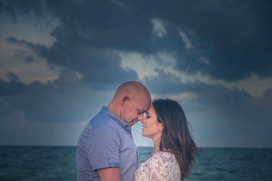 Mexico Beach Engagement Session in Cancun, Mexico