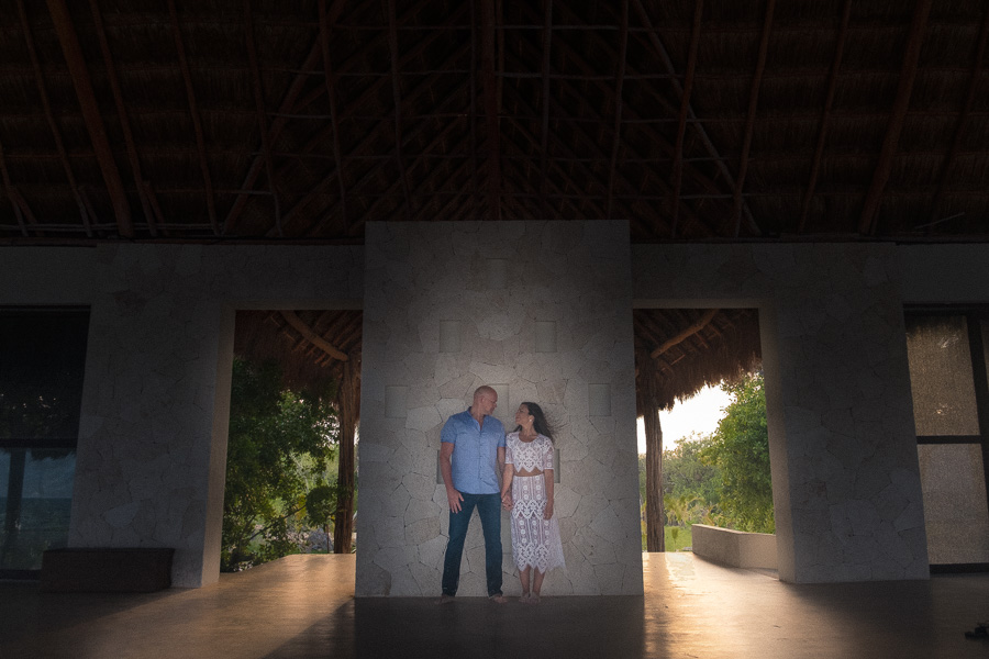 Mexico Beach Engagement Session in Cancun, Mexico