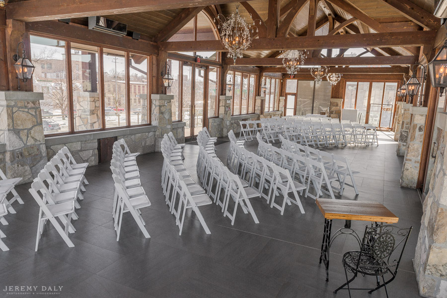 Cambridge Mill Pavilion Wedding Ceremony