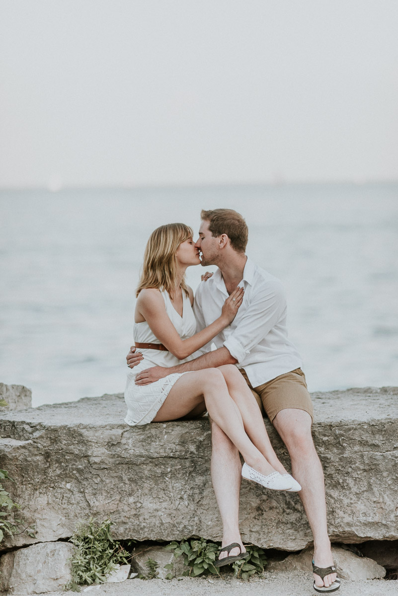 Scarborough Bluffs Trail Engagement Photography