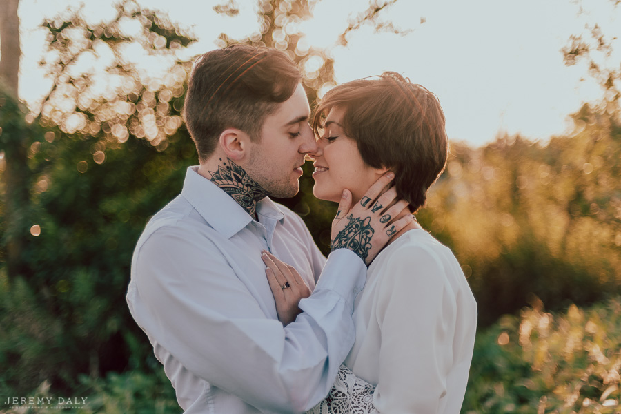 sunset engagement photographer kitchener waterloo