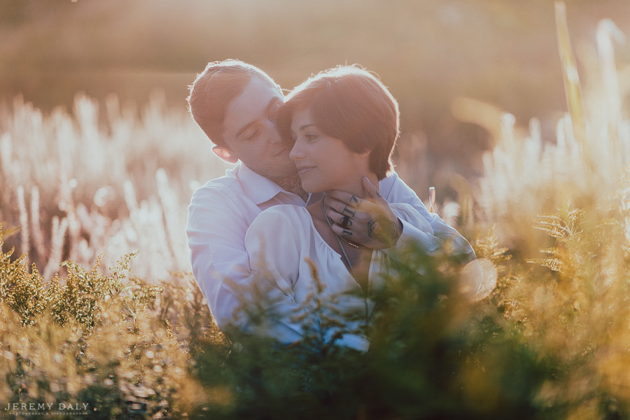 sunset engagement photographer kitchener waterloo