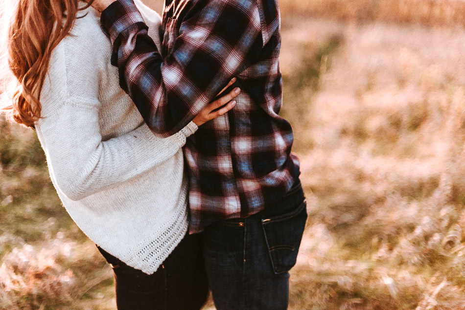 Kitchener Waterloo Puppy Photography Engagement Photos