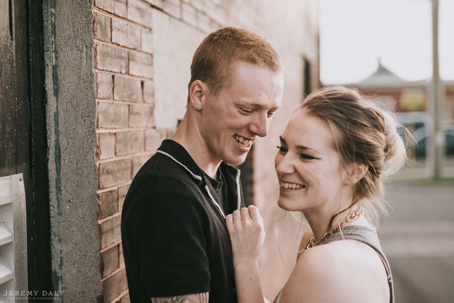 Smile Tiger Coffee Engagement Photography